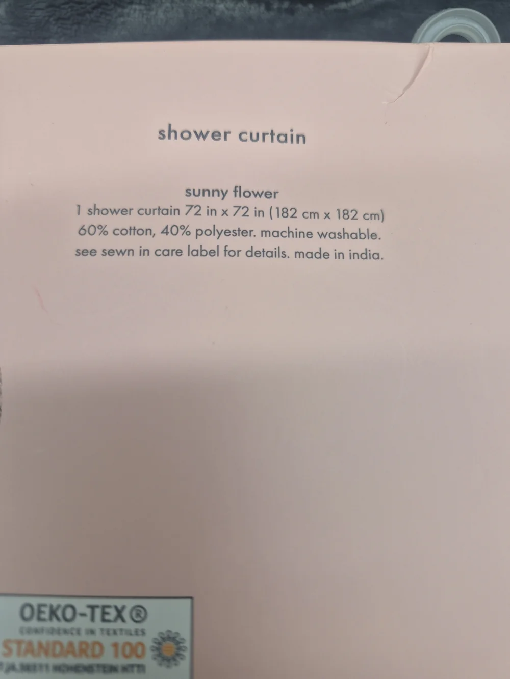 Kate Spade Shower Curtain Wispy Yellow White Blooms Floral 72